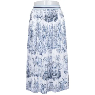Jupe (Bleu, Blanc) de Rich & Royal Polyester