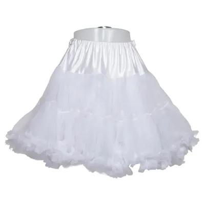 Tule rok (Wit) van Hell Bunny Polyester
