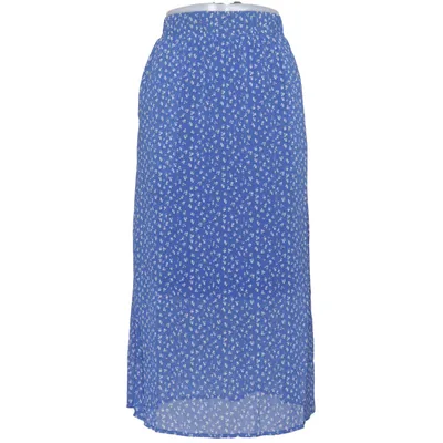 Jupe (Bleu, Blanc) de Denim Hunter Polyester, Viscose