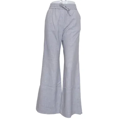 Palazzobukser (Grå) fra H&M Edition Elastan, Polyester, Viscose