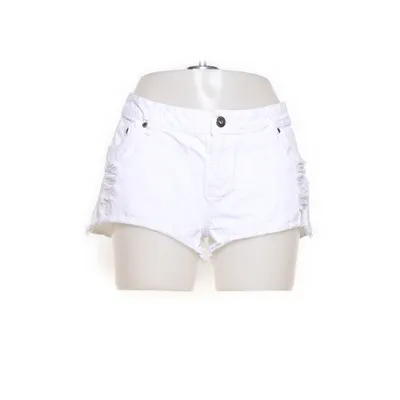 Denim shorts (White) from Miss Milla Cotton
