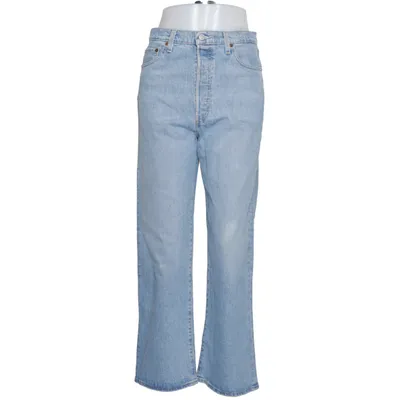 Jeans (Ribcage Straight) fra Levi Strauss & Co Bomuld, Elastan