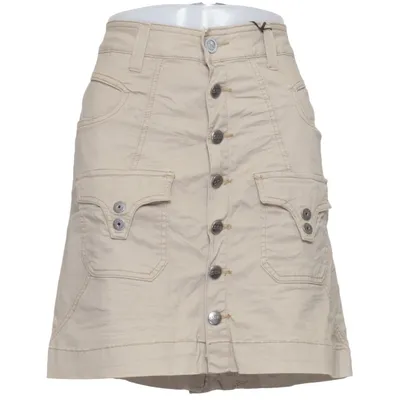 Kjol (Beige) från Subculture Bomull, Elastan