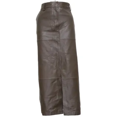 Leren rok (Anna) van DAY Birger et Mikkelsen Leer, Polyester