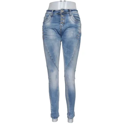 Spijkerbroek (L7005) van Lexxury Katoen, Elastaan, Polyester, Viscose