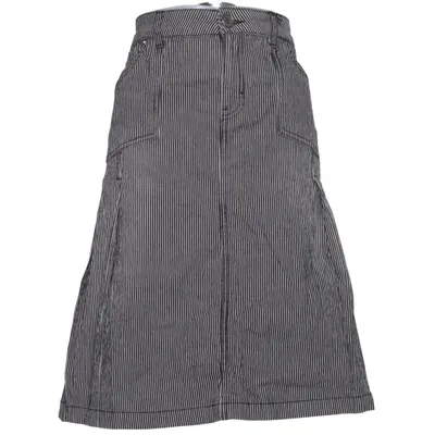 Rock (Schwarz, Weiß) von Flash Jeans Baumwolle, Elasthan, Polyester