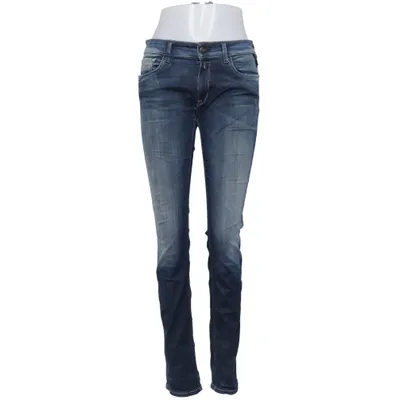 Spijkerbroek (Blauw) van Replay Katoen, Elastaan, Polyester