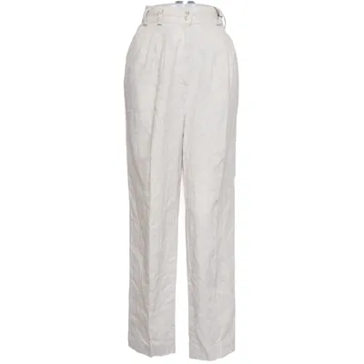 Broek (Beige) van Together Linnen, Polyester