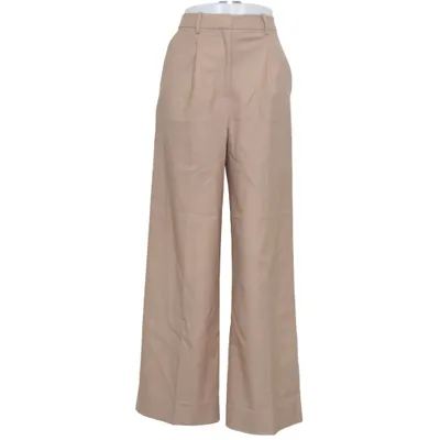Kostuumbroek (Beige) van Second Female Elastaan, Polyester, Viscose, Wol