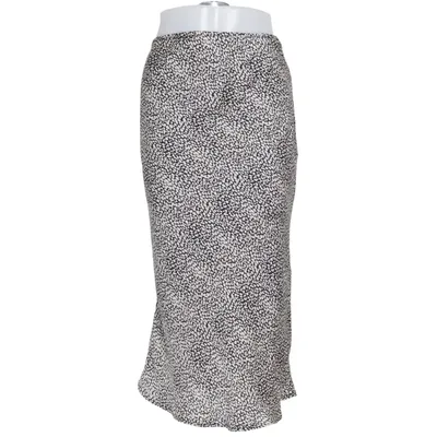 Maxi skirt (Black, White) from Parallel Lines Polyester, Viscose