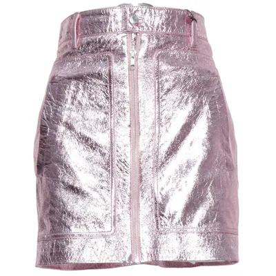 Jupe (John Cuir Metal) de Zadig & Voltaire Cuir, Polyester