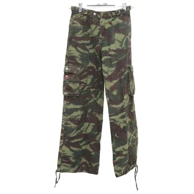 Cargo broek (Groen, Bruin) van Patou Katoen