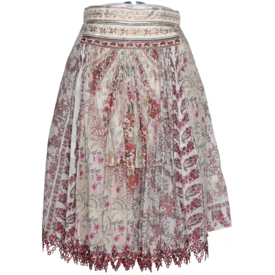 Rok (Beige, Meerkleurig) van Etro Katoen, Zijde