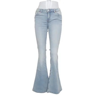Spijkerbroek (Blauw) van Monki Katoen, Elastaan, Polyester