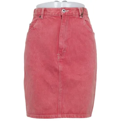 Jupe en jean (Rouge) de Lace Coton