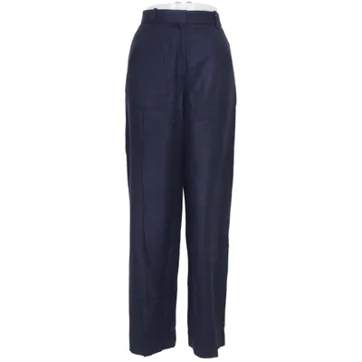 Stoffhose (Blau) von Totême Viskose, Wolle