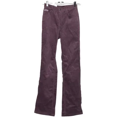 Fløjlsbukser (Lilla) fra Lee Cooper Bomuld, Polyester