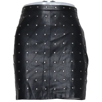Skirt (Black) from Zara Basic Collection Polyester