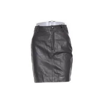 Leren rok (Grijs) Cupro, Leer