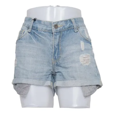 Denim shorts (Blauw) van Serious Sally