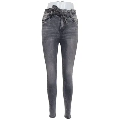 Spijkerbroek (Grijs) van Outfitbook Katoen, Elastaan, Polyester
