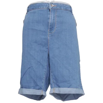 Short en jean (Bleu) de ONLY Carmakoma Coton, Élasthane, Polyester, Viscose