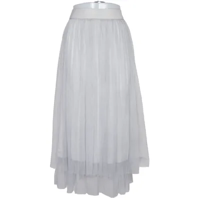 Tyllkjol (Grå) från Selected Touch Polyester, Viskos