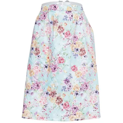 Culottes (Bleu, Multicolore) de Maite Kelly x Bonprix Coton, Élasthane