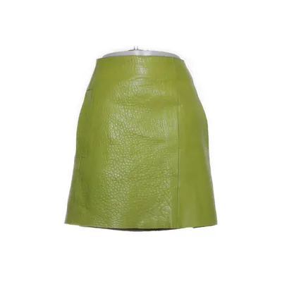 Leather skirt (Green) from Carven Leather