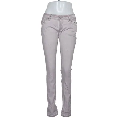Jeans (Grå) fra Buena Vista Bomuld, Elastan