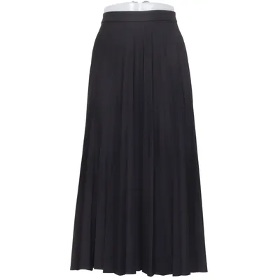 Jupe longue (Noir) de Campus Polyester, Viscose