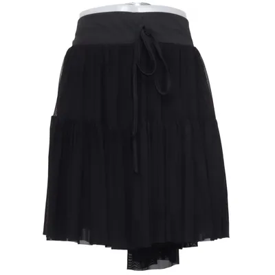 Jupe (Noir) de Shein Curve Élasthane, Polyester
