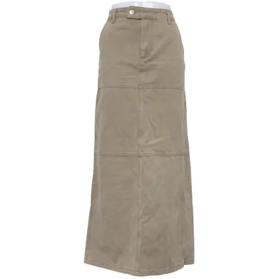 Spijkerrok (Beige) van NA-KD Katoen, Polyester
