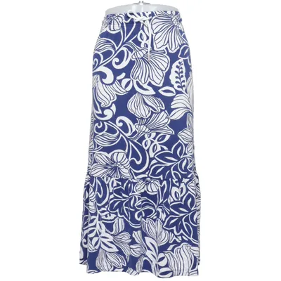 Rok (Blauw, Wit) van Walbusch Elastaan, Viscose