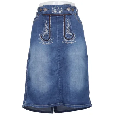 Denim skirt (Blue) from Janet & Joyce