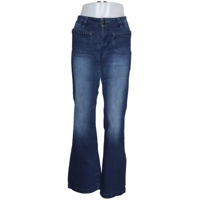 Jeans (Blå) från John Baner Bomull, Elastan, Polyester