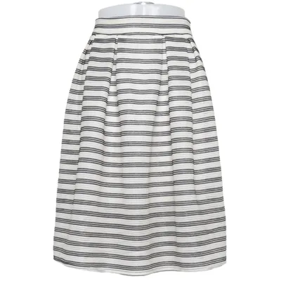 Skirt (Black, White) from Sophyline Elastane, Metallic fiber, Polyester