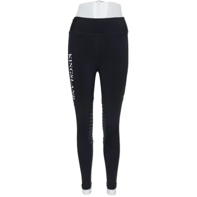 Pantalon d'équitation (Noir) de Kingsland Élasthane, Polyamide