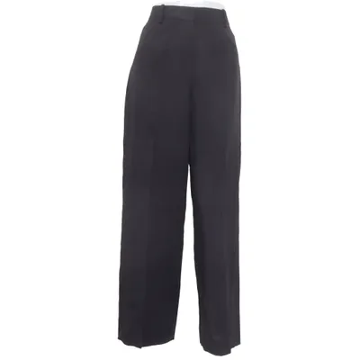 Palazzo pants (Black) from Totême Viscose, Wool