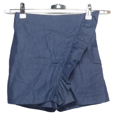 Jupe-short (Bleu) de Zara Coton