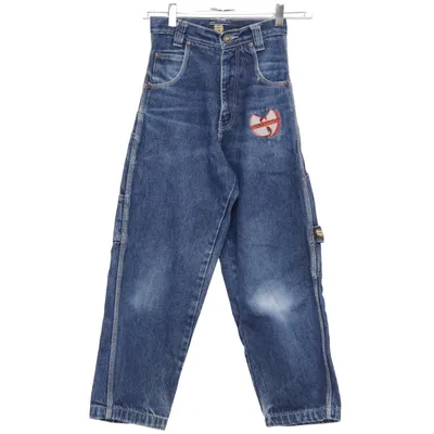 Spijkerbroek (Blauw) van Wutang Katoen