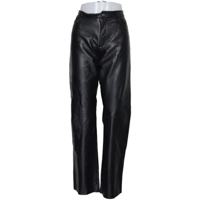 Leather pants (Black) from Estelle Leather, Polyester