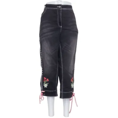 Pantacourt (Noir, Multicolore) de Aprico Coton, Élasthane, Polyester