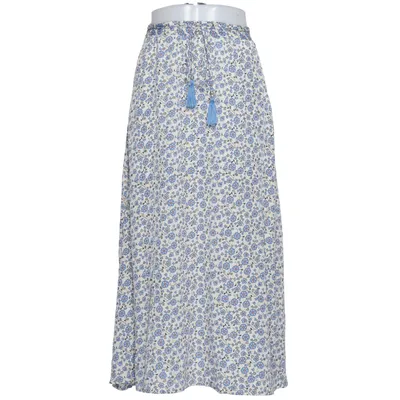 Maxi rok (Blauw, Meerkleurig) van Black Colour Polyester