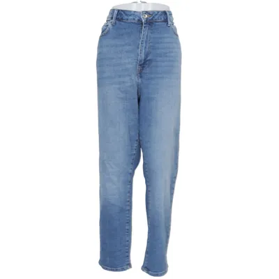 Spijkerbroek (Blauw) van ONLY Carmakoma Katoen, Elastaan