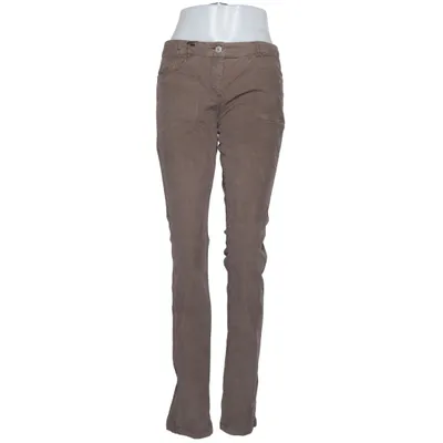 Corduroy broek (Bruin) van Promod Katoen, Elastaan