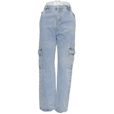 Pantalon cargo (Bleu) de Fashion Sexy Lounge Coton, Polyuréthane