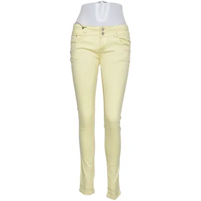 Jeans (Yellow) from Cindy H Cotton, Elastane