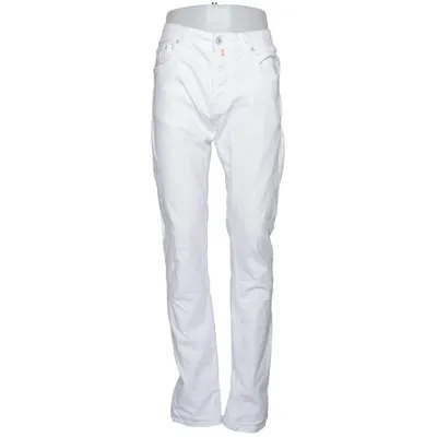 Jeans (White) from Morris Cotton, Elastane