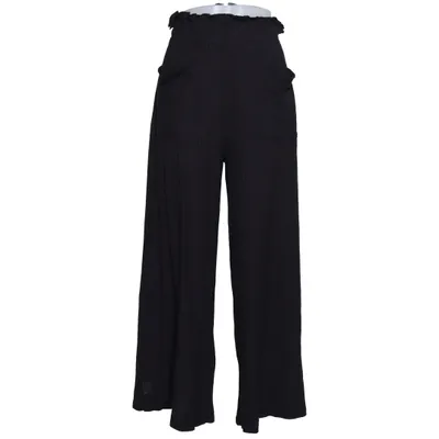 Palazzo broek (Zwart) van Free People Elastaan, Viscose